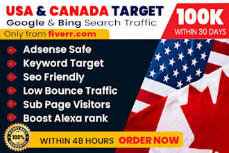 drive keyword targeted ,organic web traffic, real visitors