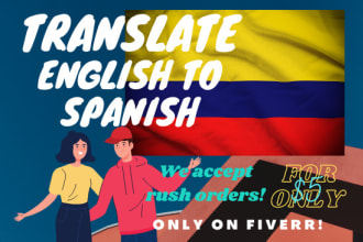 translate english to spanish