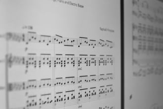 transcribe any music into sheet music or midi file