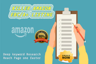 promote your amazon listing and SEO product descriptions