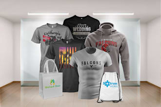 do typography t shirt design and custom t shirt design