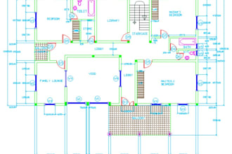 do 2d floor plans with high accuracy and dimensions