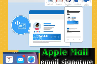 create an apple mail HTML email signature mac mail or outlook signature on mac