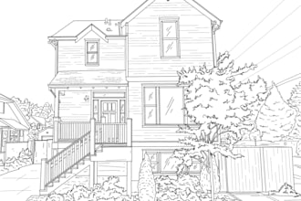 create a sketch of you special place or city