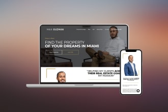 create a modern real estate agent wordpress website