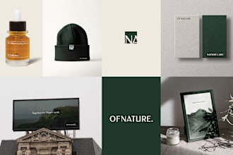 build a high end complete brand style guides and a modern minimalist logo design
