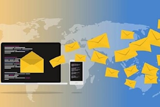 build the domain name mailbox and sell the server