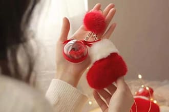 make christmas socks for plush decorations and gifts