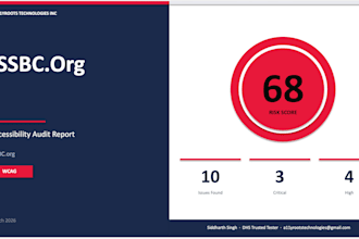 perform a11y web and app audit wcag ada compliance section 508 eaa