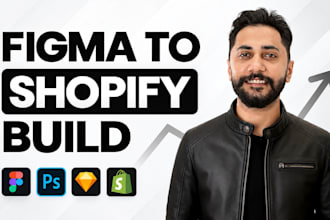 convert figma to shopify and psd to shopify for custom shopify store design