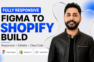 convert figma to shopify store design and custom shopify website development