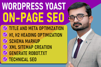 do wordpress yoast on page seo and technical optimization
