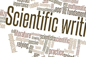 write technical articles and reports on scientific topics
