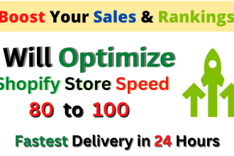 do shopify speed optimization for best website speed in 24hrs