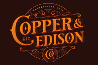 make a modern entertainment and arts logo design