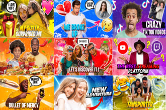 design 2 viral youtube thumbnails