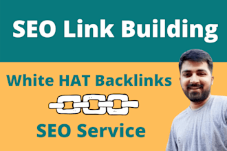 do SEO backlinks for google ranking , high da link building service