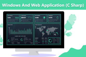 do sharp code, UI design using visual studio