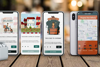 do the creative ui ux design with unique user interface