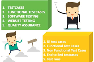 create test plan and testcases