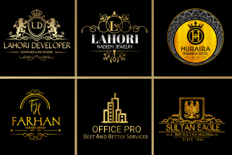 design unique luxury business, fashion, jewelry logo