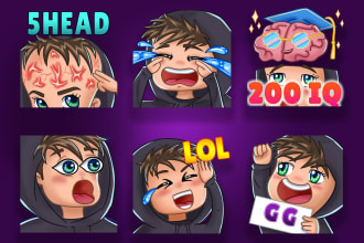 create custom cute emotes for twitch or discord