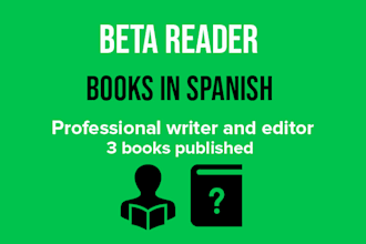 beta read anything and give deep feedback