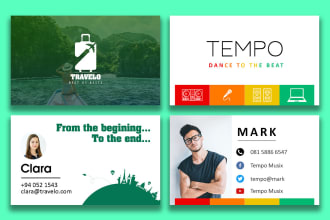 design impressive business cards and stationery