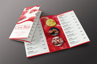 design unique food menu