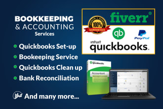 clean up and reconcile messy accounting records quickbooks online