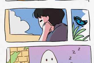create comic book or costum illustration art with free commercial use