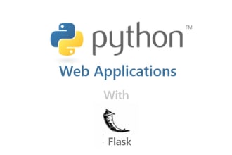 develop web application in python flask