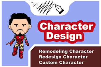 make 2d cute characters in requested pose
