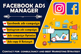 be your facebook ads and social media manager