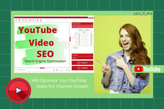 do youtube video SEO and keyword research for channel growth
