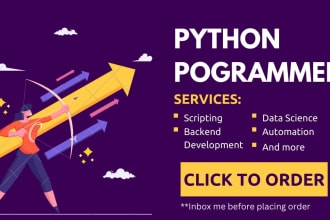 do python programming python project python assignment python web scrapping