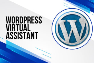 be your wordpress virtual assistant