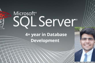 design and develop sql server database and complex query