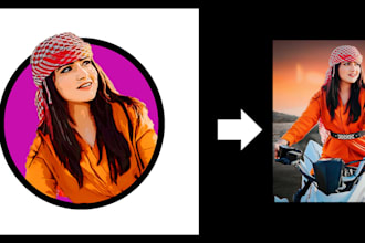 convert your photo to cartoon portrait art