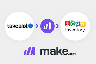 assist with your takealot to zoho inventory integration
