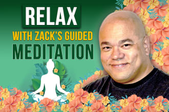 record a relaxing guided meditation voice over