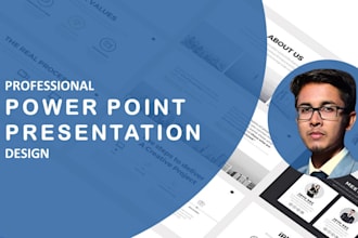 design premium powerpoint presentation and pitch deck