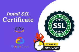 install ssl certificate google cloud or aws