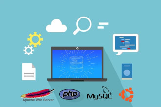 do php, apache, mysql installation on google cloud,aws,vps