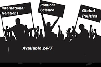 write on international relations and global politics