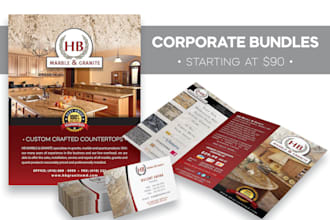 design a business or corporate bundle