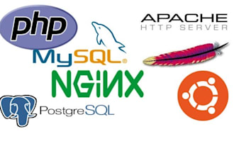 install apache, nginx, mysql, nodejs, lemp stack on linux