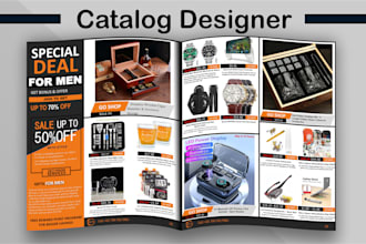 create PDF product catalog