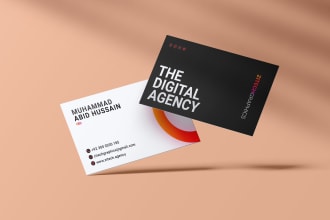 create professional business card design and envelope design