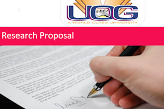 do research proposals of any kind
